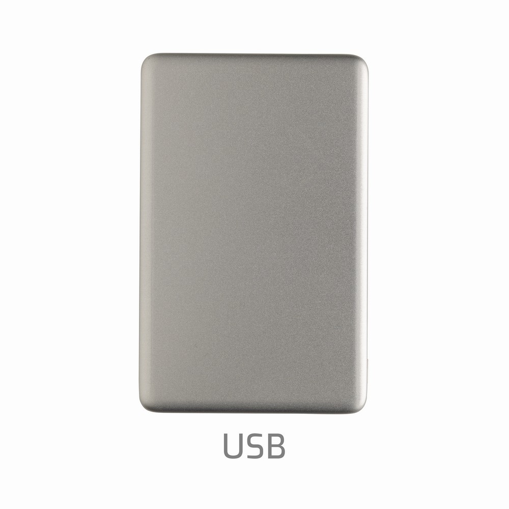 Power bank 5000 mAh, ładowarka bezprzewodowa 5W Orion Srebrny P322.6002 (12)