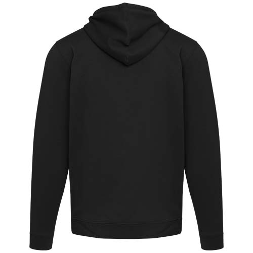 Jasper bluza unisex z kapturem z materiału organicznego pochodzącego z recyklingu z certyfikatem OCS, o gramaturze 280 g/m² Czarny 3966690A (3)