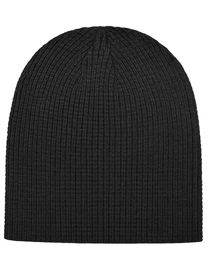 Czapka Dzianinowa Akrylowa Black C1428-988103 