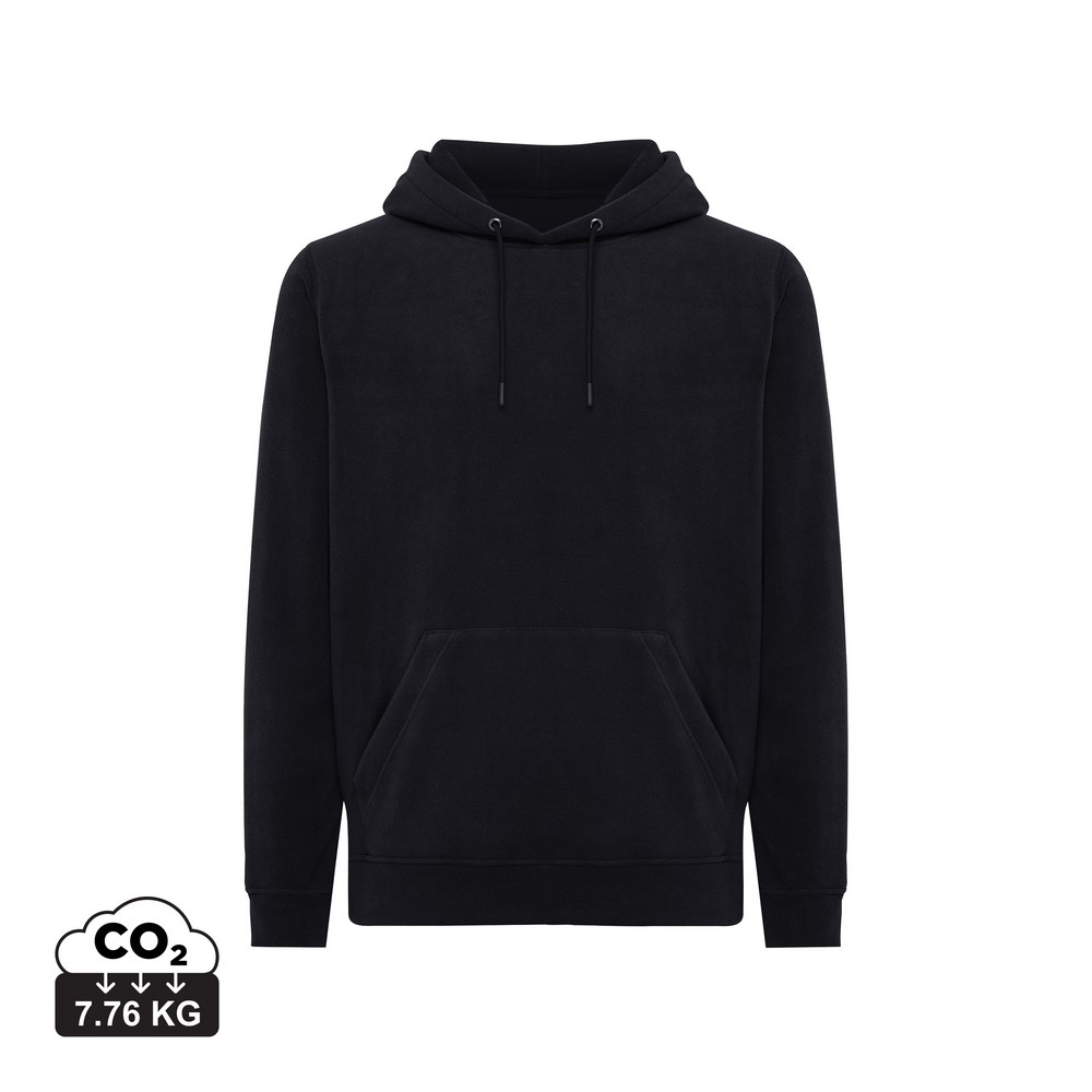 Bluza z kapturem z mikropolaru Iqoniq Trivor, RPET Czarny T9403.001.XS (15)