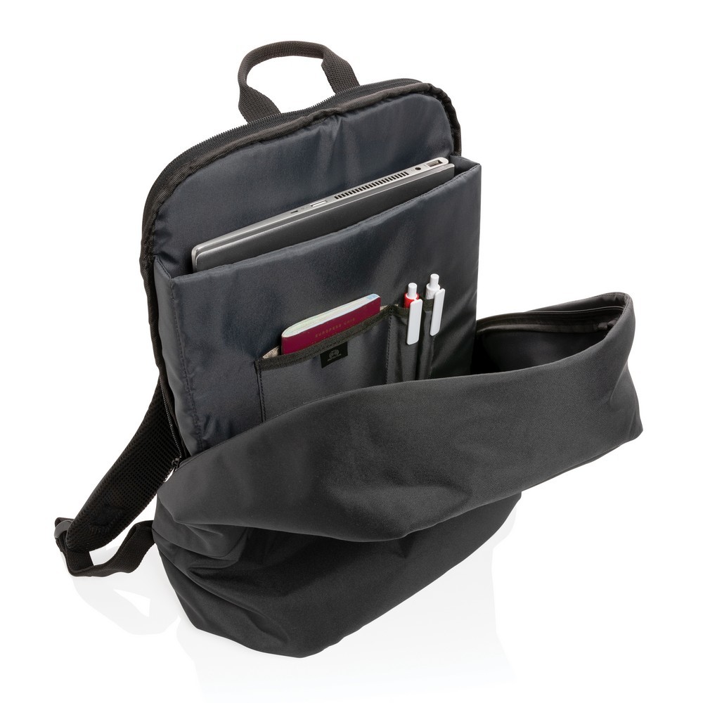 Plecak chroniący przed kieszonkowcami AWARE™ RPET Czarny P762.761 (4)