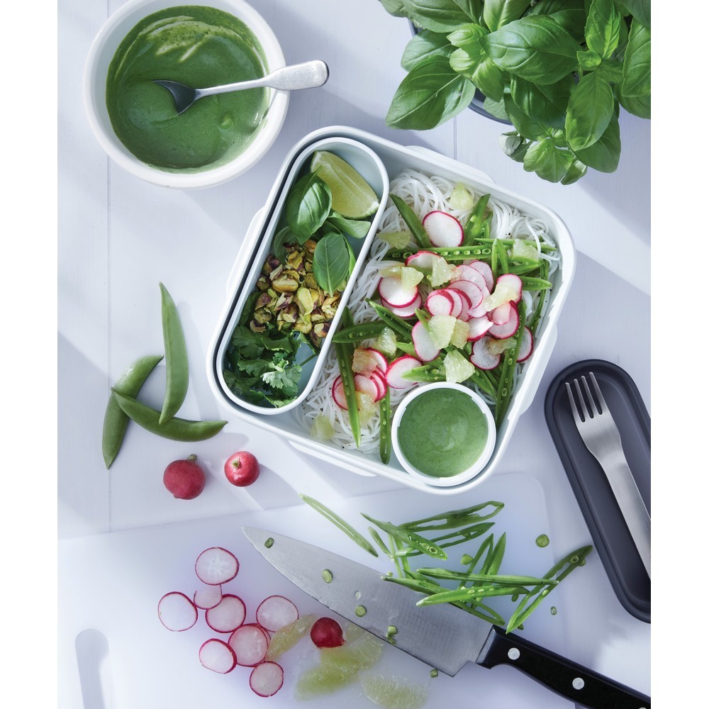 Lunchbox, pudełko śniadaniowe Black+Blum Zielony P439.0233 (13)