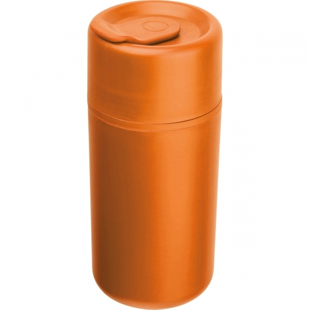 Kubek z podwójnymi ściankami GENOA 500 ml Pomarańczowy 535410 
