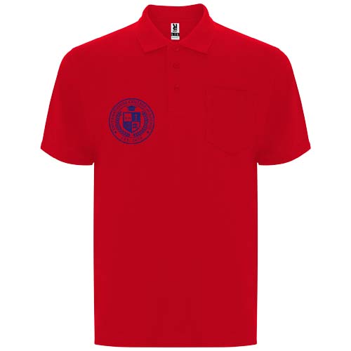 Centauro Premium koszulka polo unisex z krótkim rękawem Czerwony R66074I5 (1)