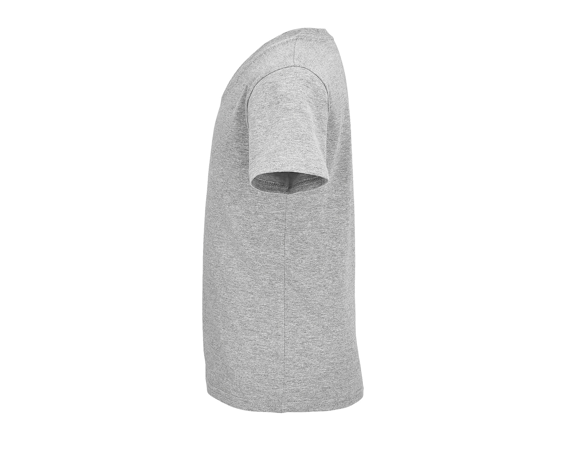 T-shirt Dziecięcy Klasyczny Bawełna Organiczna Grey Melange L03578-544744 (2)