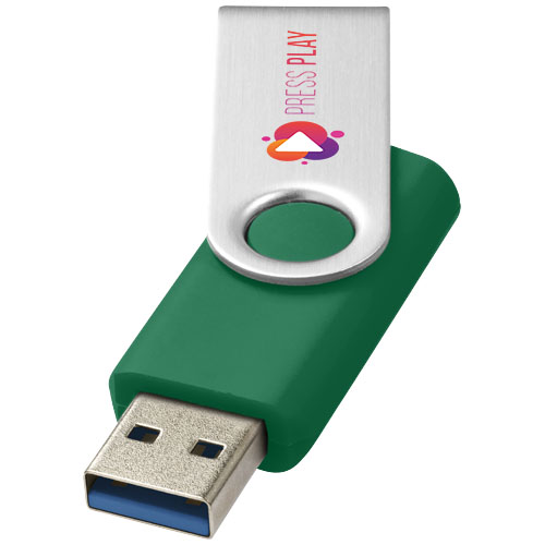 Rotate-basic pendrive wyposażony w interfejs USB 3.0 Zielony 1Z50661K (1)