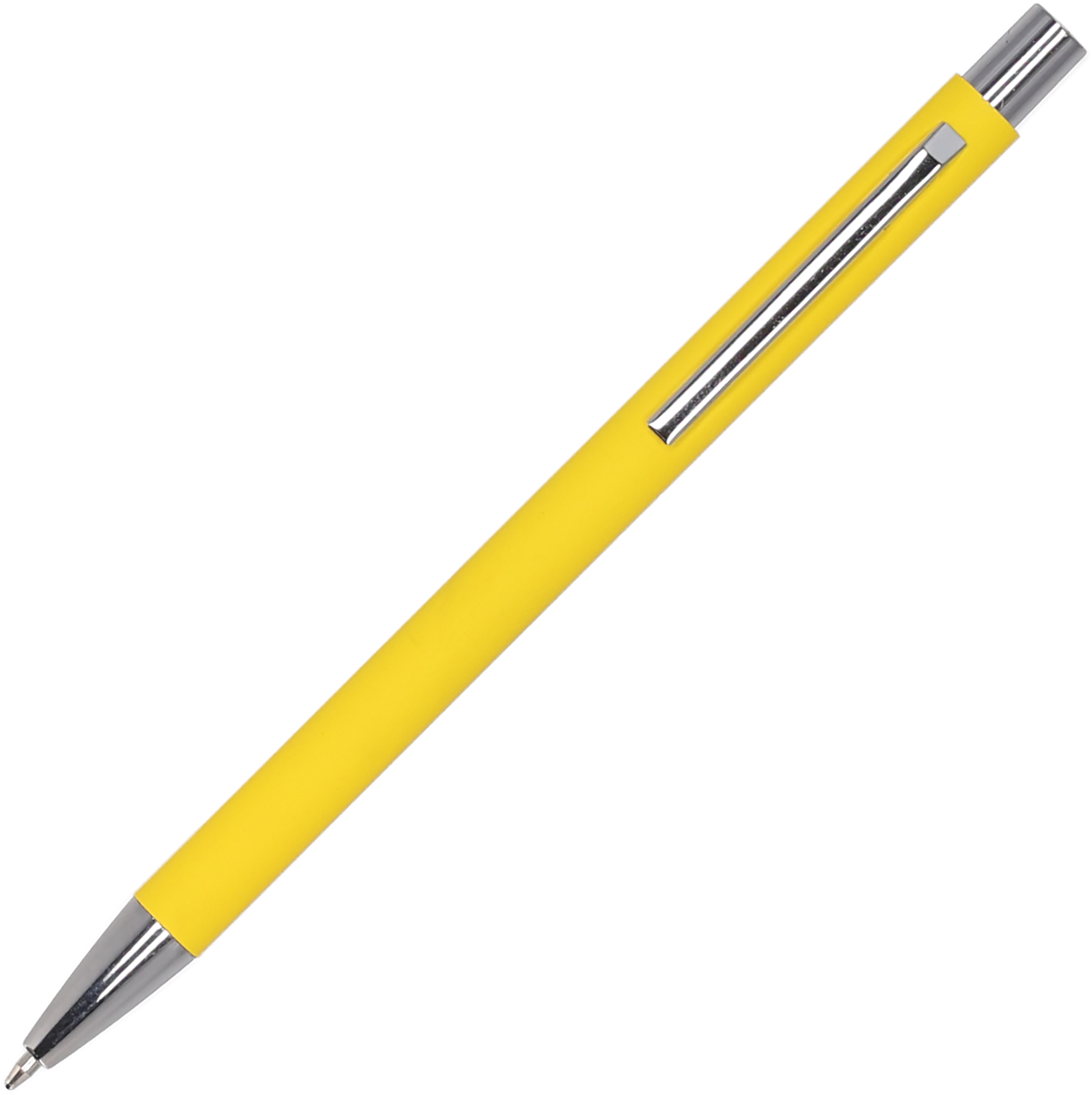 Długopis metalowy soft touch GIORGIO żółty 1368008 (4)
