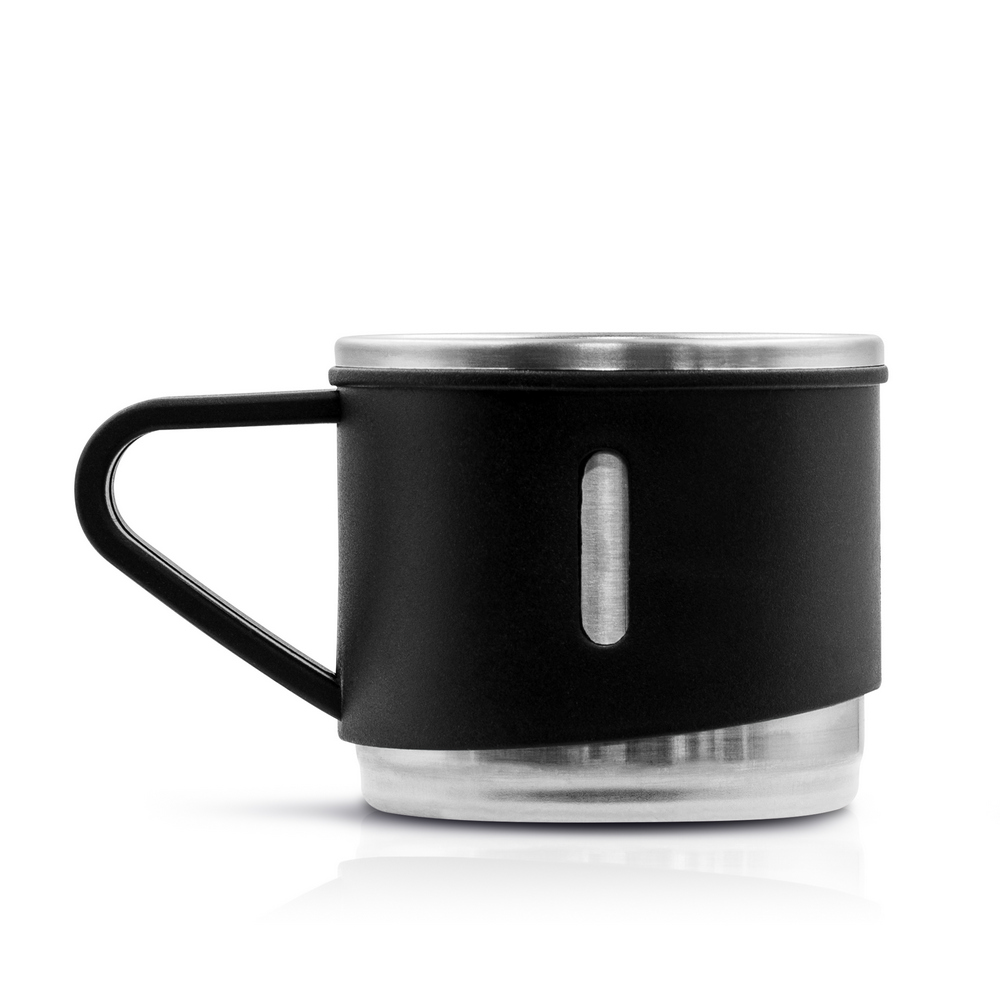 Termos 420 ml i 3 kubki 150 ml | Quavean Czarny VA117-03 (8)