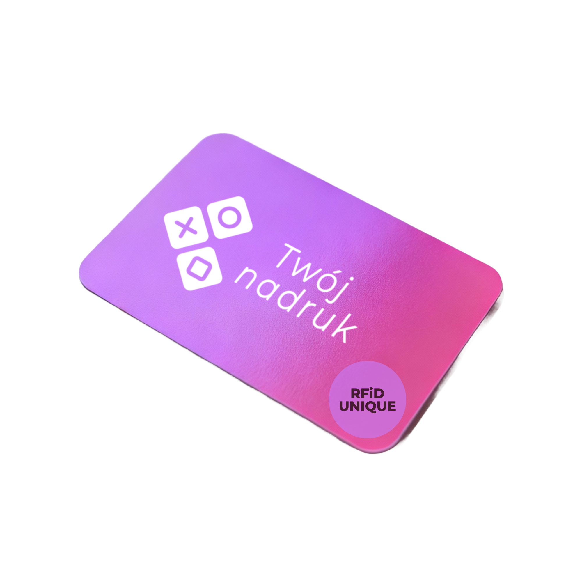 Gadżet reklamowy - 25x Karta plastikowa RFID UNIQUE