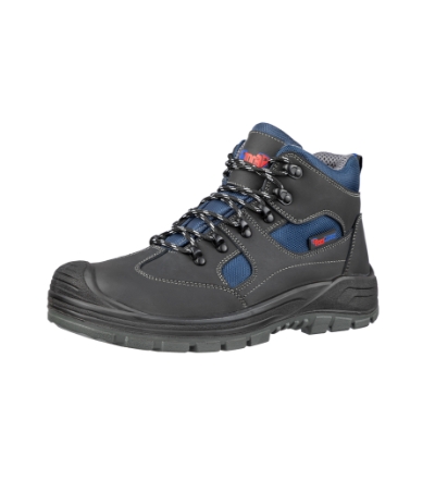 Buty do kostki męska MS41 - Black Czarny S41-1080640 