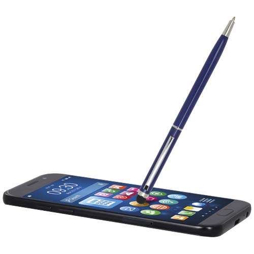 Ore aluminium ballpoint pen with stylus Oceaniczny niebieski 10625651 (4)