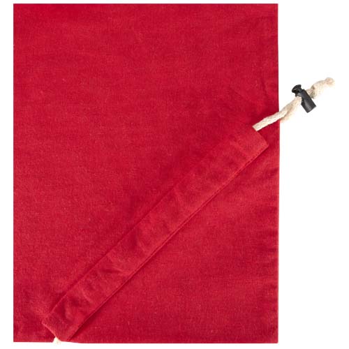 Madras Blend - torba na zakupy, wykonana z recyklingowanej baweły o gramaturze 140 g/m² posiadającej certyfikat GRS, składana Czerwony 12080521 (6)
