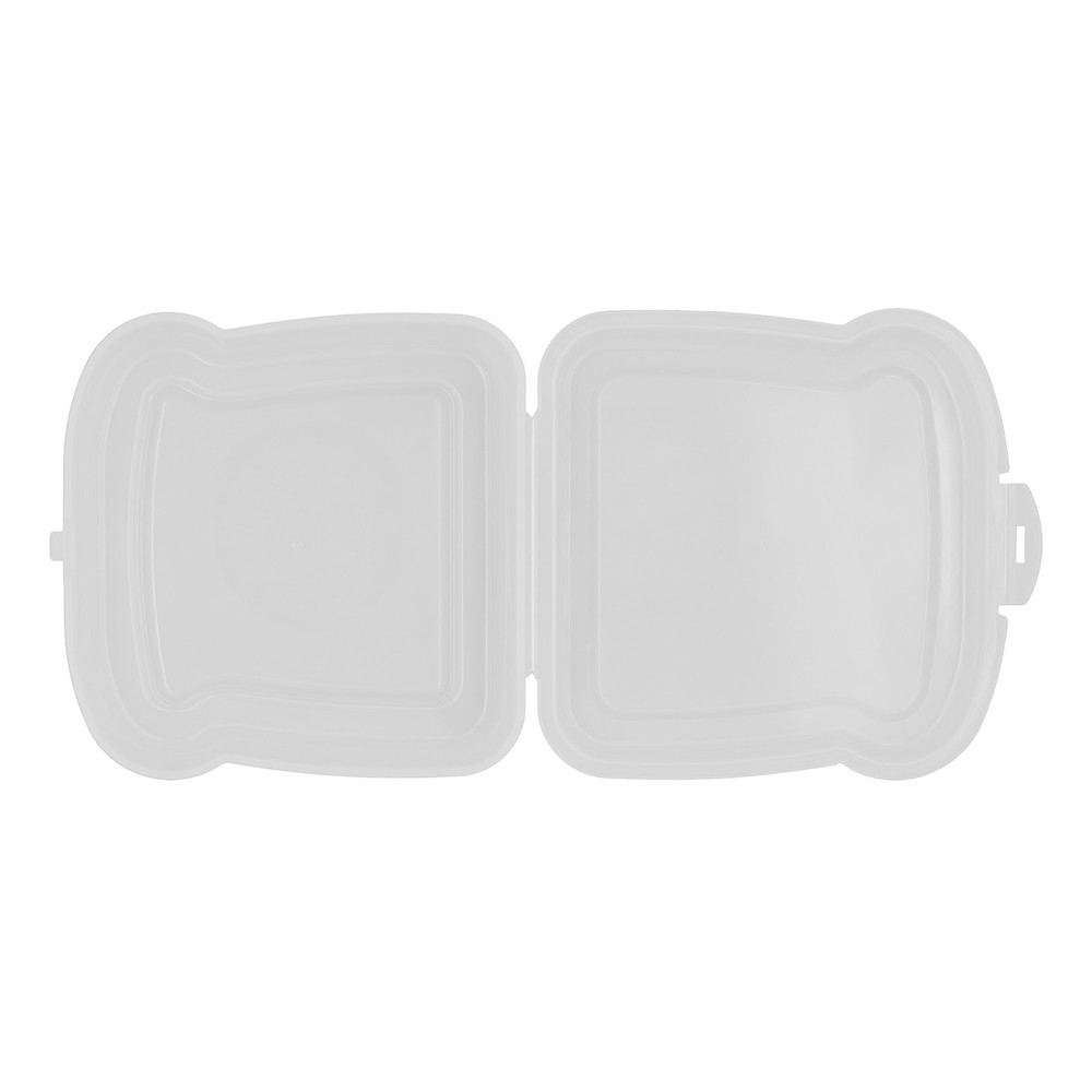 Pudełko śniadaniowe "kanapka" 450 ml | Saffo Biały VA919-02 (2)
