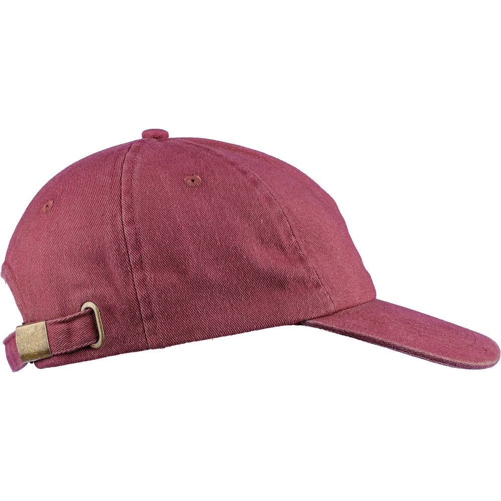 Czapka z daszkiem z bawełny 240 gsm Burgund VA896-12 (3)