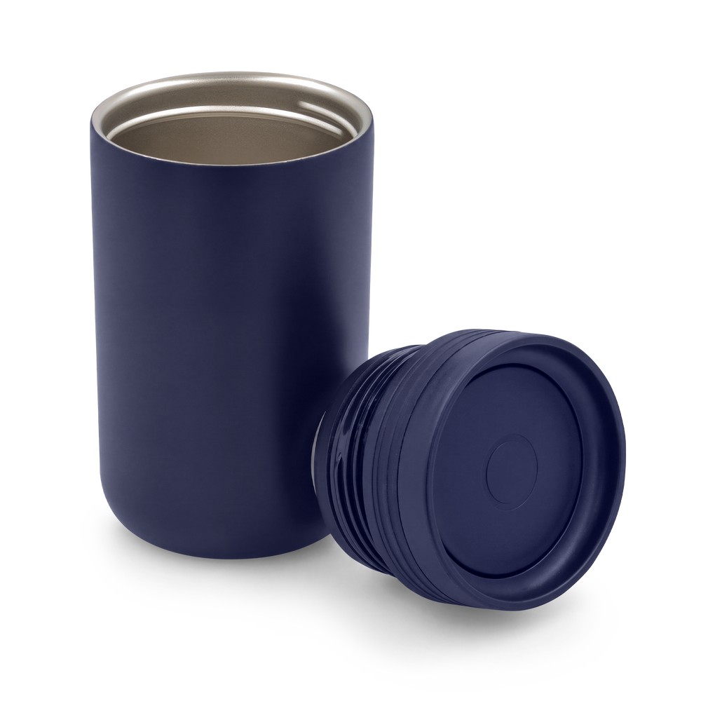 Kubek termiczny 275 ml z wieczkiem 360 stopni Air Gifts | Tondeyo Granatowy VA982-04 (3)