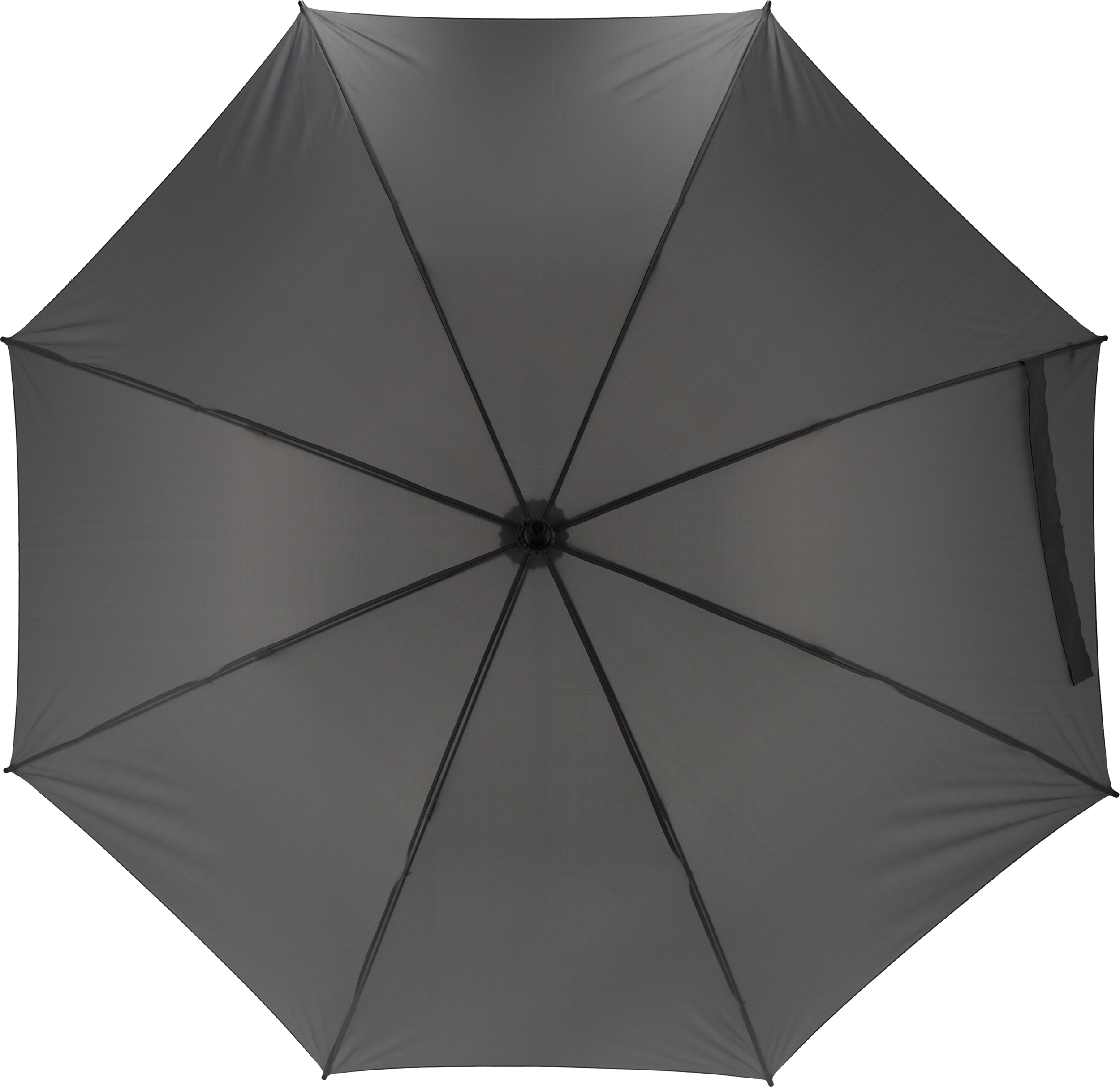 Parasol manualny XL Ø130 cm HURRICAN Szary 518707 (2)