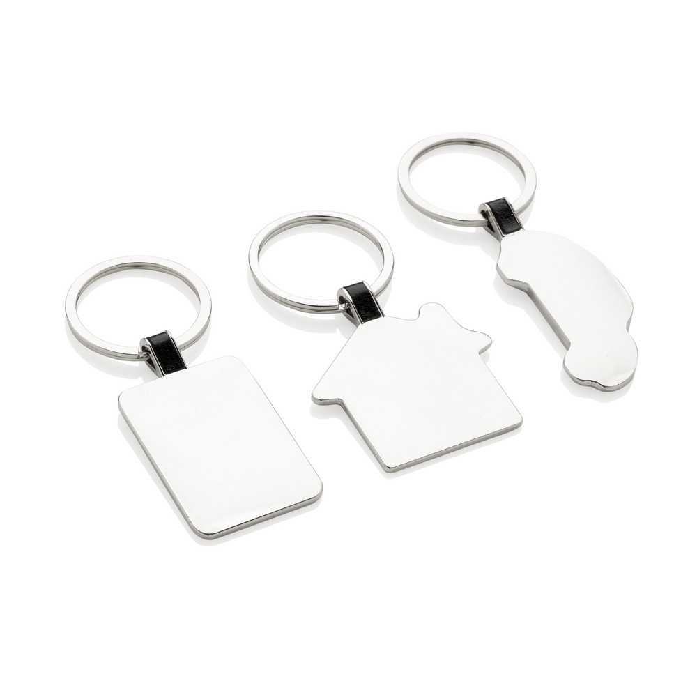 Brelok do kluczy "domek" Srebrny P191.6202 (5)