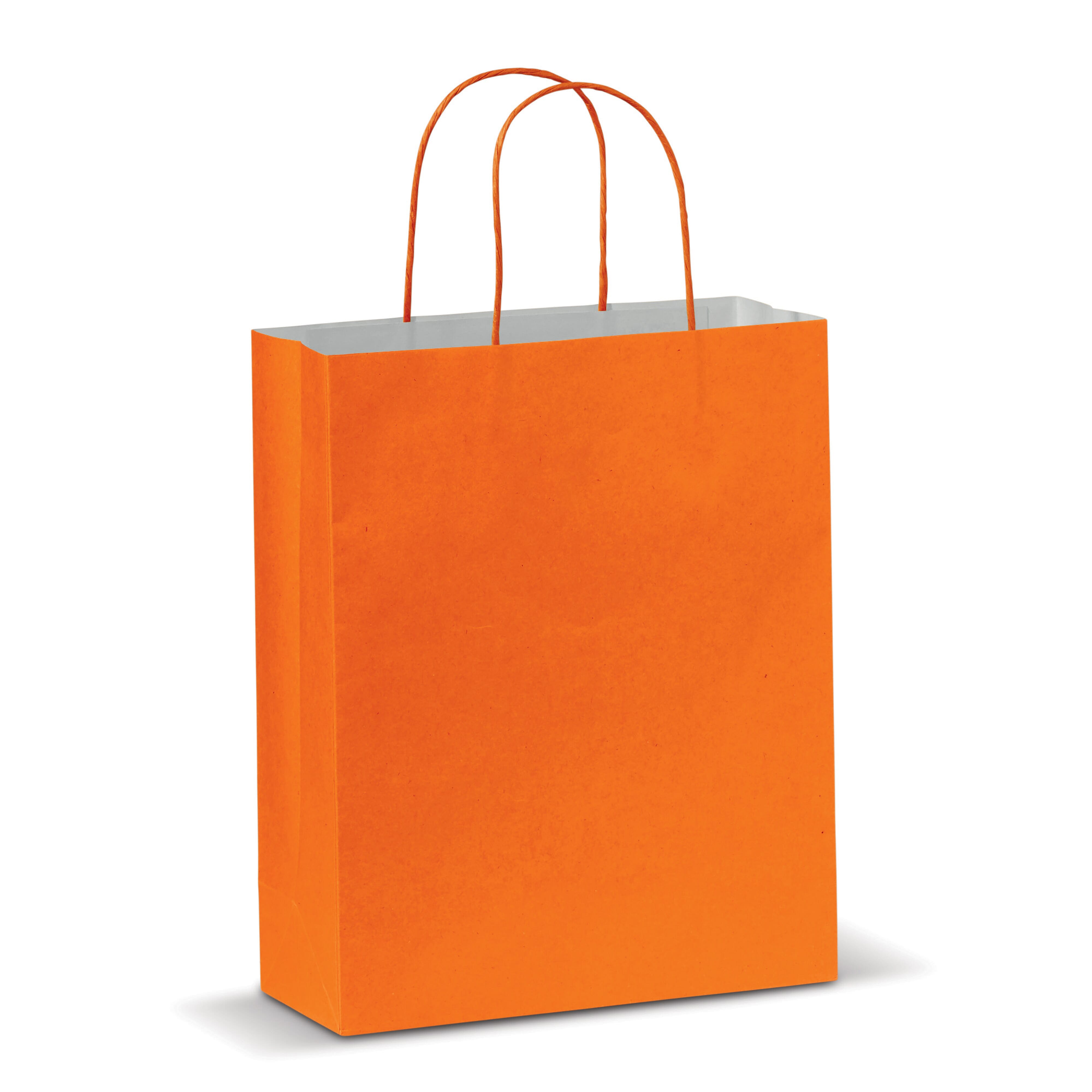 Gadżet reklamowy - 100x Średnia torba papierowa Eco 120g/m²