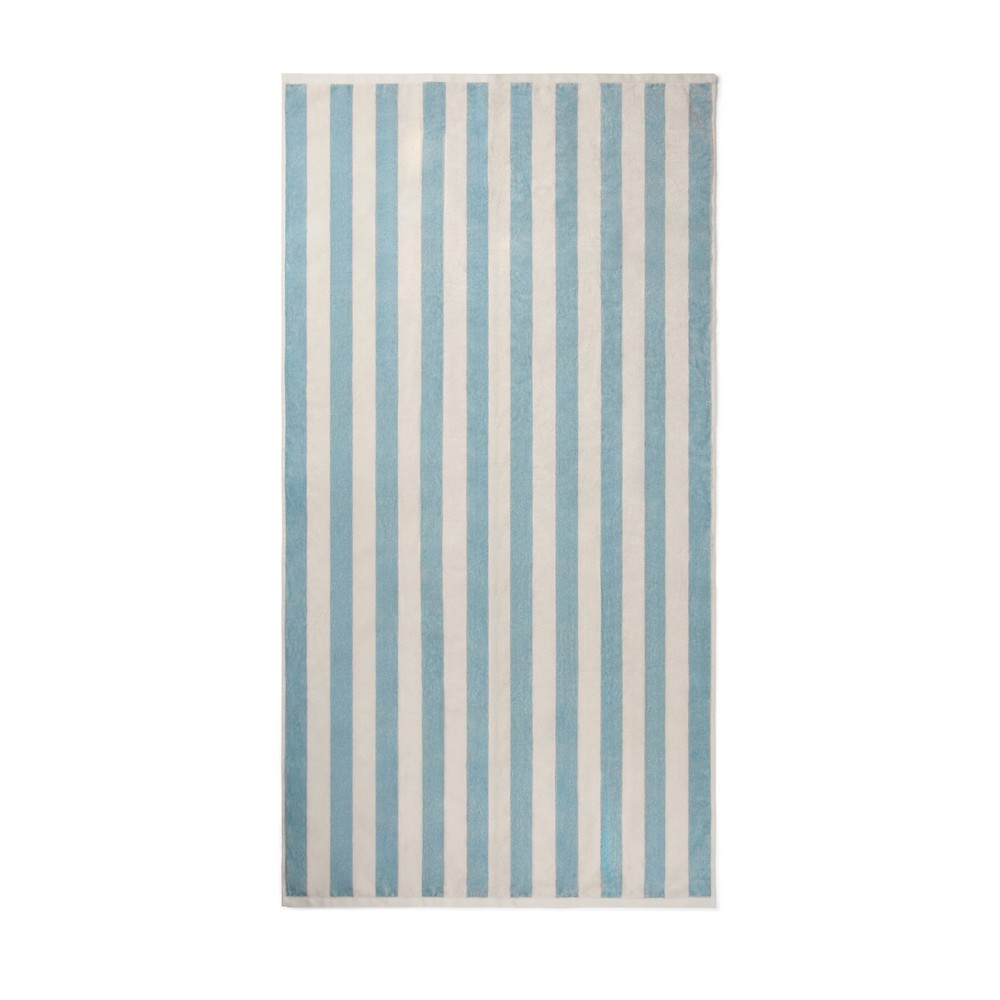 Ręcznik plażowy VINGA Lagoa Light blue, white VG677-23 