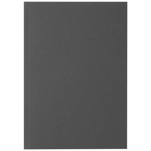 Notatnik A5 Novella Austen z miękką okładką z materiału z recyklingu, 50 kartek Węgiel drzewny 21024990 (1)