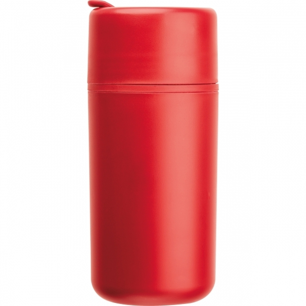 Kubek z podwójnymi ściankami GENOA 500 ml Czerwony 535405 (2)