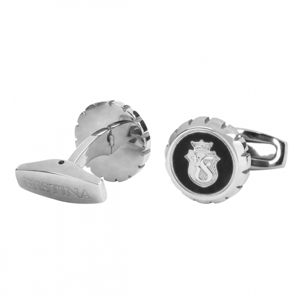 Gadżet reklamowy - Spinki do mankietów Chronobike Matt Chrome