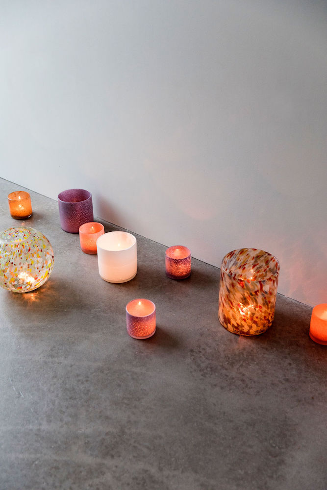 Gadżet reklamowy - Świecznik/Wazon CALORE M, biały