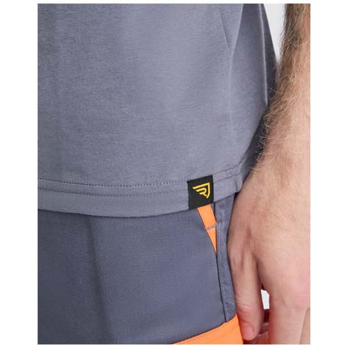 Expedition 160 g/m2 koszulka męska z krótkim rękawem Ołowiowy-Czarny R8411E51 (4)