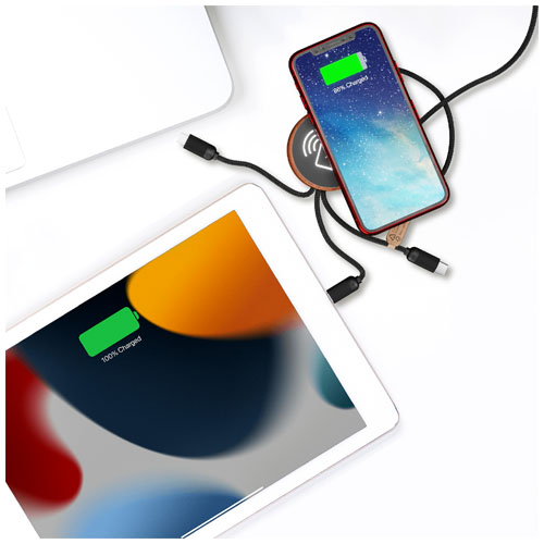 SCX.design C40 kabel ładujący z podświetlanym logo 5-w-1 rPET i z podkładką ładującą 10 W Drewniany 2PX07371 (6)