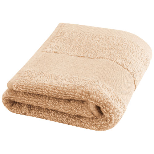 Gadżet reklamowy - Sophia bawełniany ręcznik kąpielowy o gramaturze 450 g/m² i wymiarach 30 x 50 cm
