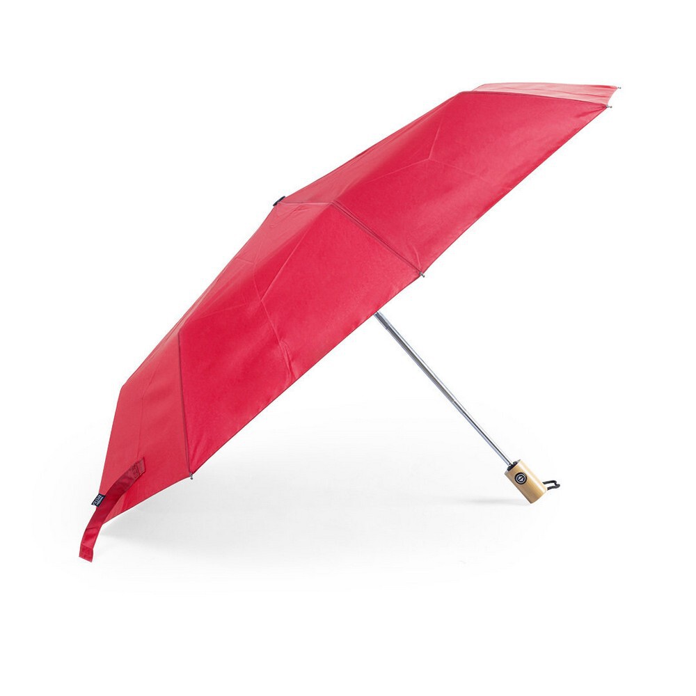 Gadżet reklamowy - Wiatroodporny parasol automatyczny RPET, składany