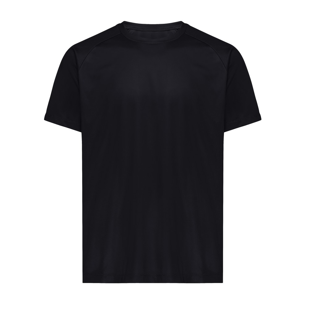 Koszulka sportowa Iqoniq Tikal, poliester z recyklingu Czarny T9102.001.XXXL 