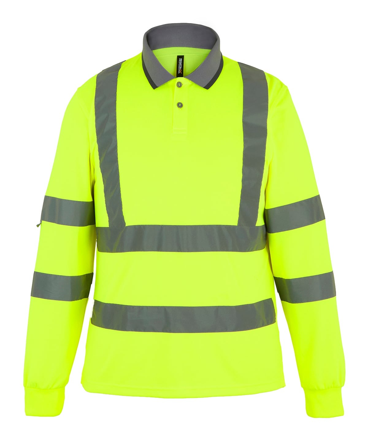 Koszulka Polo Ostrzegawcza z Długim Rękawem Orange RG3240-1420884 (1)