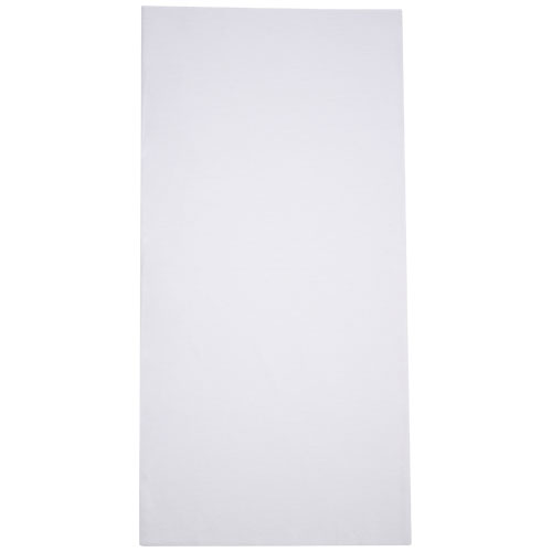 Alice wielofunkcyjny szalik o gramaturze 145 g/m² z drukiem sublimacyjnym, wykonany z PET z recyklingu Biały 1PL05501 (1)