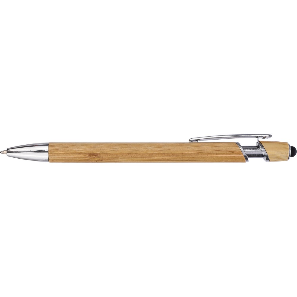 Bambusowy długopis, touch pen Czarny VA442-03 (1)