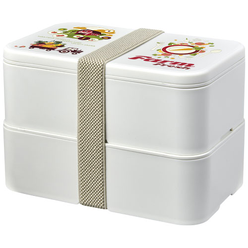 MIYO Renew dwuczęściowy lunchbox Kość słoniowa-Kość słoniowa-Kamienny szary 21018295 (1)