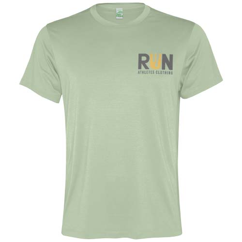 Slam sportowa koszulka męska z krótkim rękawem Mist Green R03045Q1 (1)