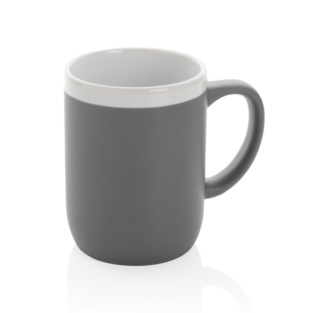 Kubek ceramiczny 300 ml Szary P434.092 