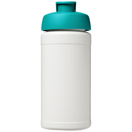 Bidon Baseline® Plus o pojemności 500 ml z wieczkiem zaciskowym Biały-Akwamarynowy 21006805 (2)