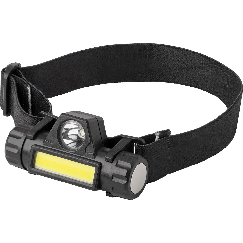 Latarka na głowę LED Czarny V7265-03 (2)