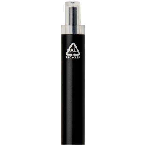 Długopis Spectrum wykonany z recyklingowanego aluminium (niebieski tusz) Czarny 10740490 (3)