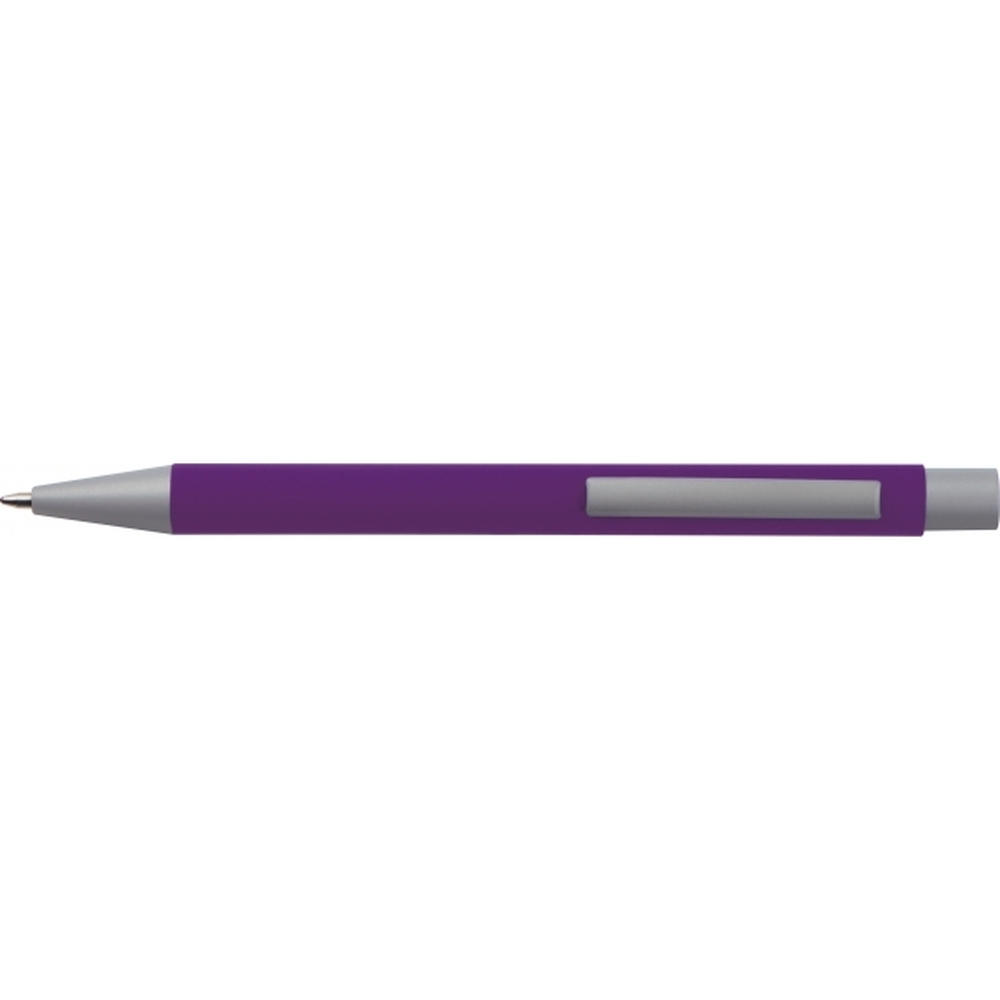 Zestaw piśmienny długopis i ołówek automatyczny soft touch UPPSALA Fioletowy 441012 (6)