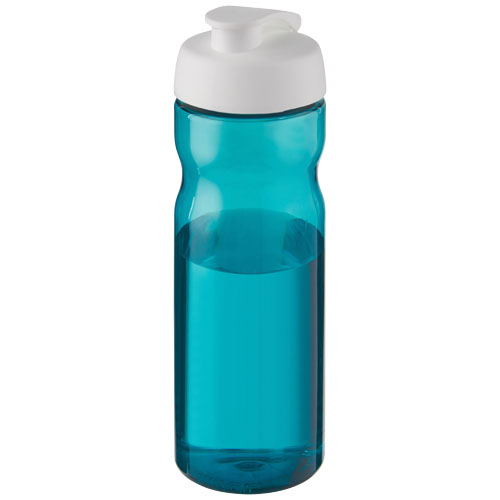 Bidon H2O Base® o pojemności 650 ml z wieczkiem zaciskowym Akwamarynowy-Biały 21004524 