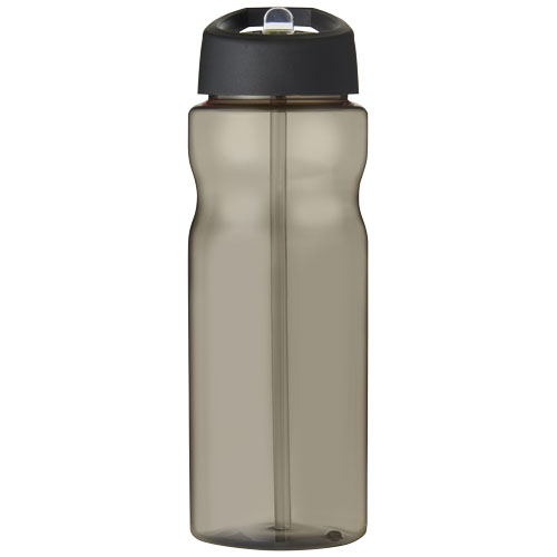 Bidon H2O Eco o pojemności 650 ml z wieczkiem z dzióbkiem Węgiel drzewny-Czarny 21009900 (2)