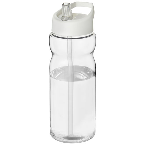 Bidon H2O Active® Base Tritan™ o pojemności 650 ml z dzióbkiem Przezroczysty klarowny-Biały 21043707 