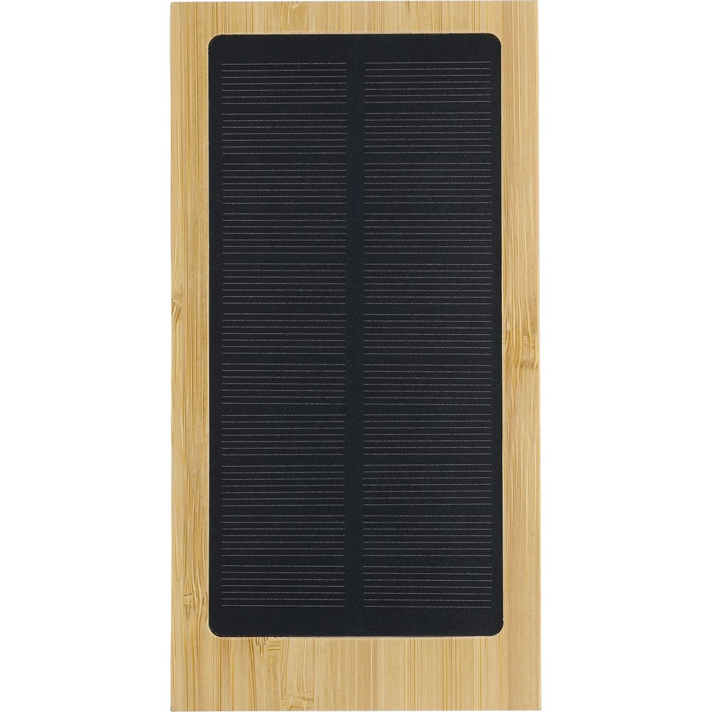 Power bank 10000 mAh z ładowarką słoneczną Brązowy VA276-16 (5)