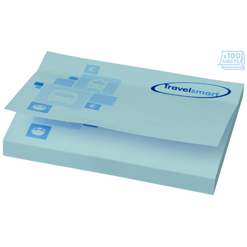 Karteczki samoprzylepne Sticky-Mate® 100x75 Jasny niebieski 21094014 (3)