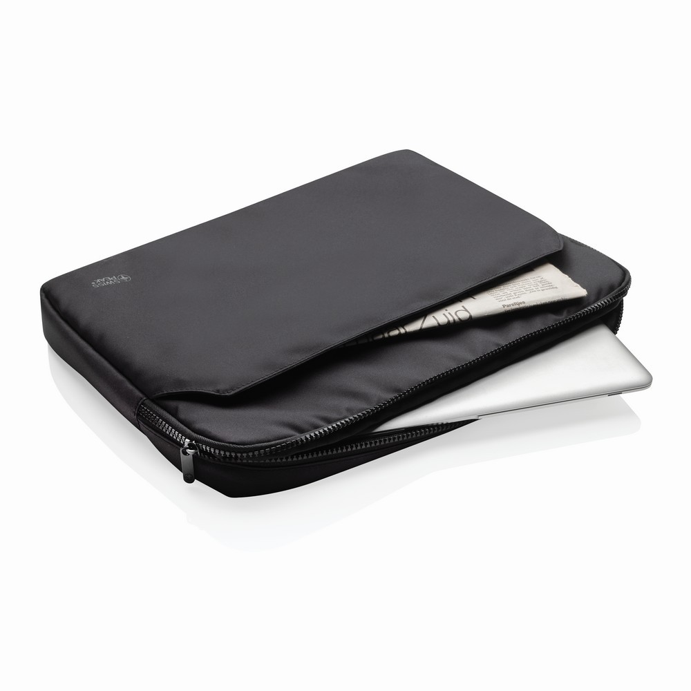 Pokrowiec na laptopa 15,6" AWARE™ RPET Czarny P788.1601 (2)