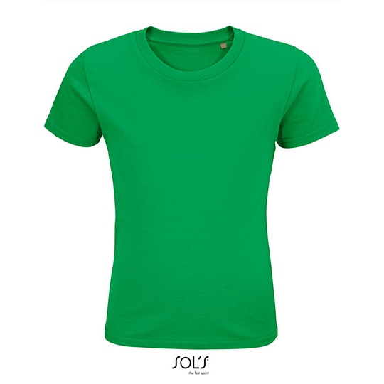 T-shirt Dziecięcy Klasyczny Bawełna Organiczna Kelly Green L03578-544753 