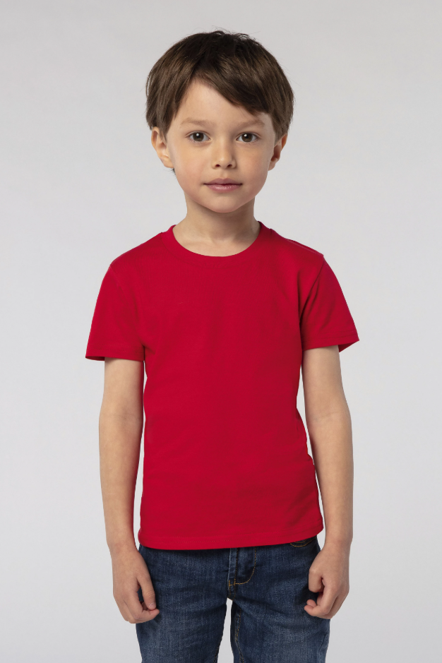 T-shirt Dziecięcy Klasyczny Bawełna Organiczna Deep Black L03578-544725 (3)